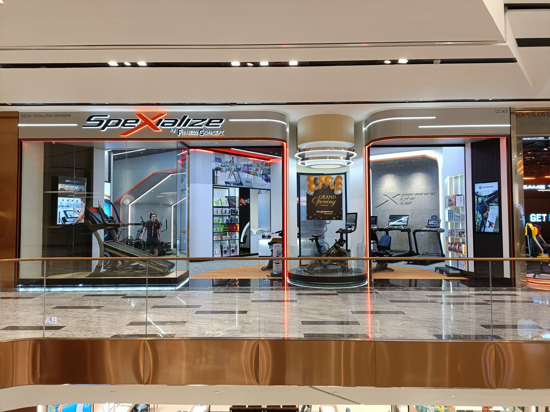 SpeXialize by Fitness Concept: Premium Fitness Retail at The Exchange TRX