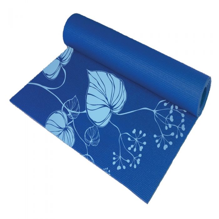 FC Live Yoga Mat with Mesh Bag Blue