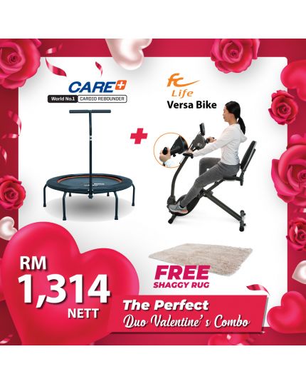 VALENTINE&#039;S PROMO PACKAGE B [FC VERSA LIFE VERSA BIKE + CARE PLUS 40&quot; BCT REBOUNDER + SHAGGY RUG]