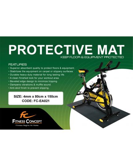 FC PROTECTIVE EQUIPMENT MAT [ 4MM x 80 CM x 150 CM ]