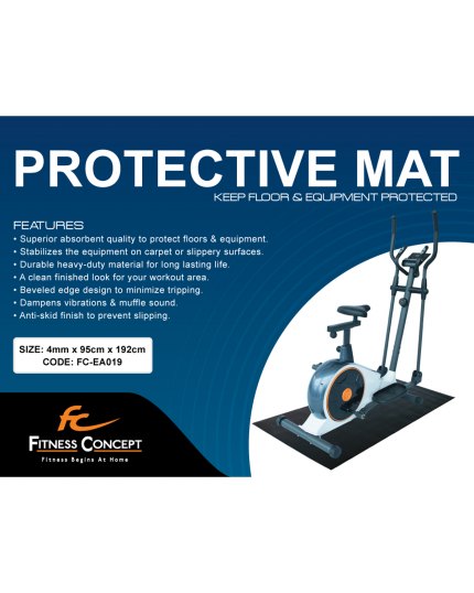 FC PROTECTIVE EQUIPMENT MAT [ 4MM x 95 x 192 CM ]